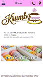 Mobile Screenshot of krumbzbakery.com